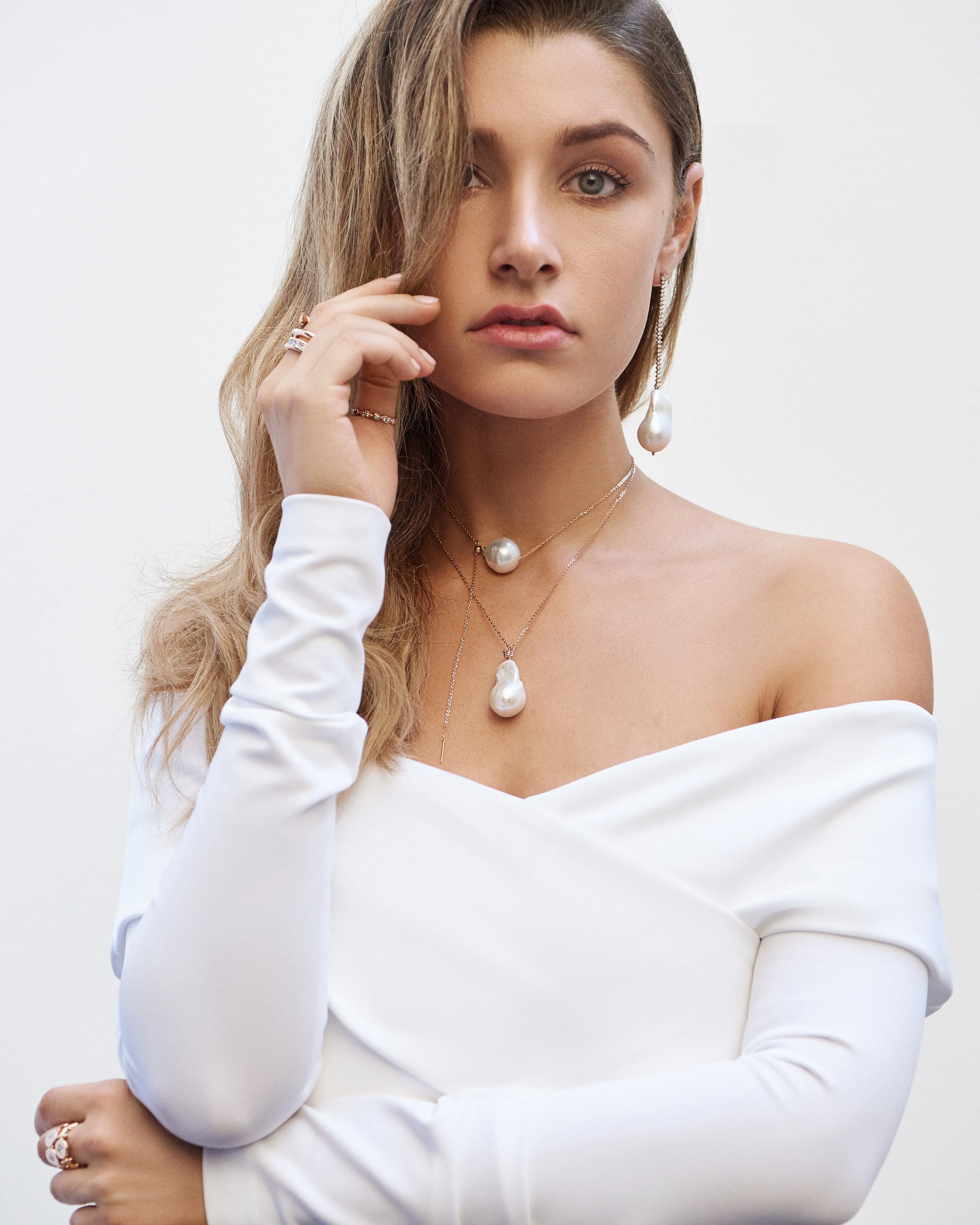 Ball and Chain Baroque Necklace