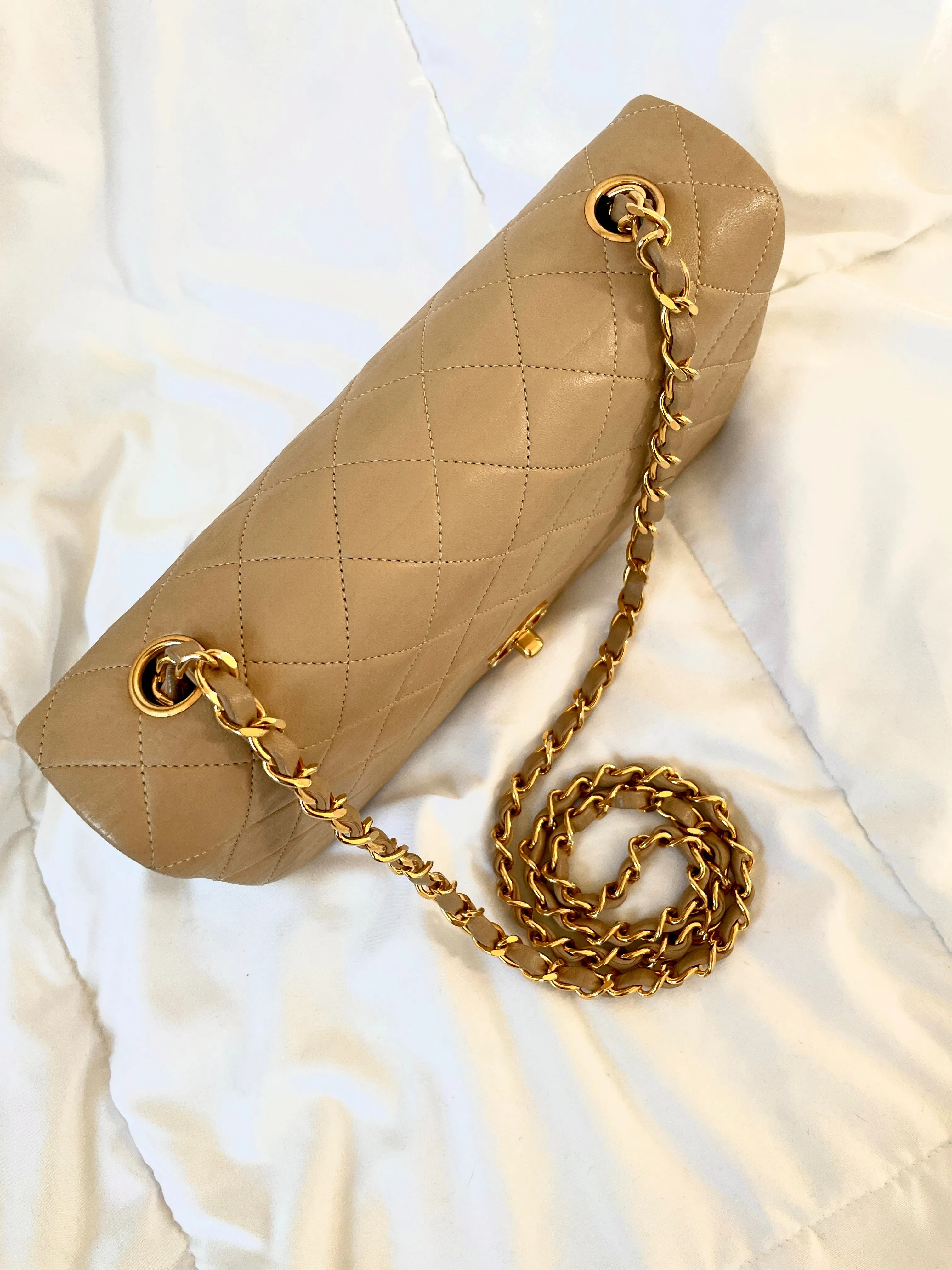 CL Lambskin Medium Full Flap Bag