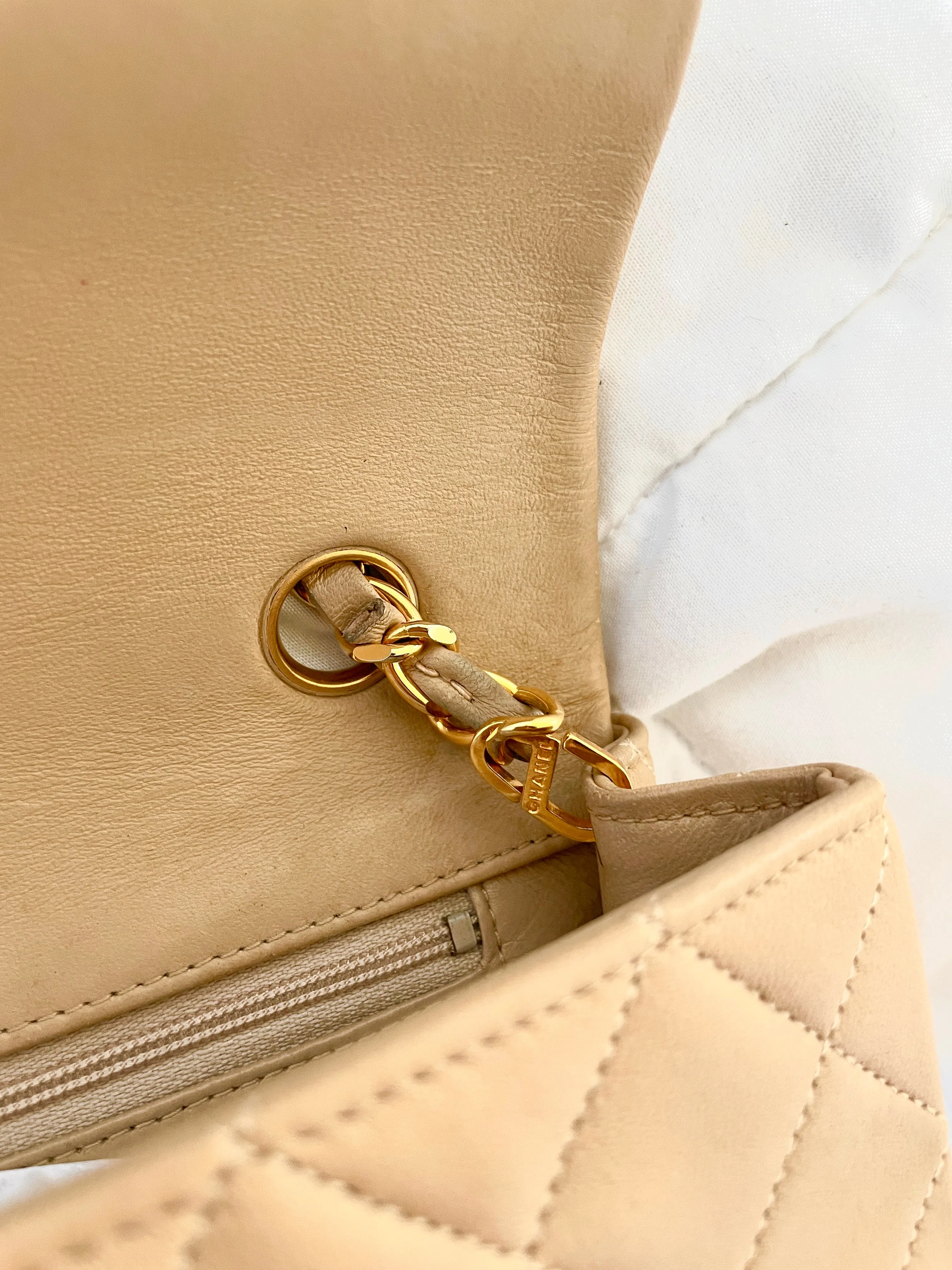CL Lambskin Medium Full Flap Bag