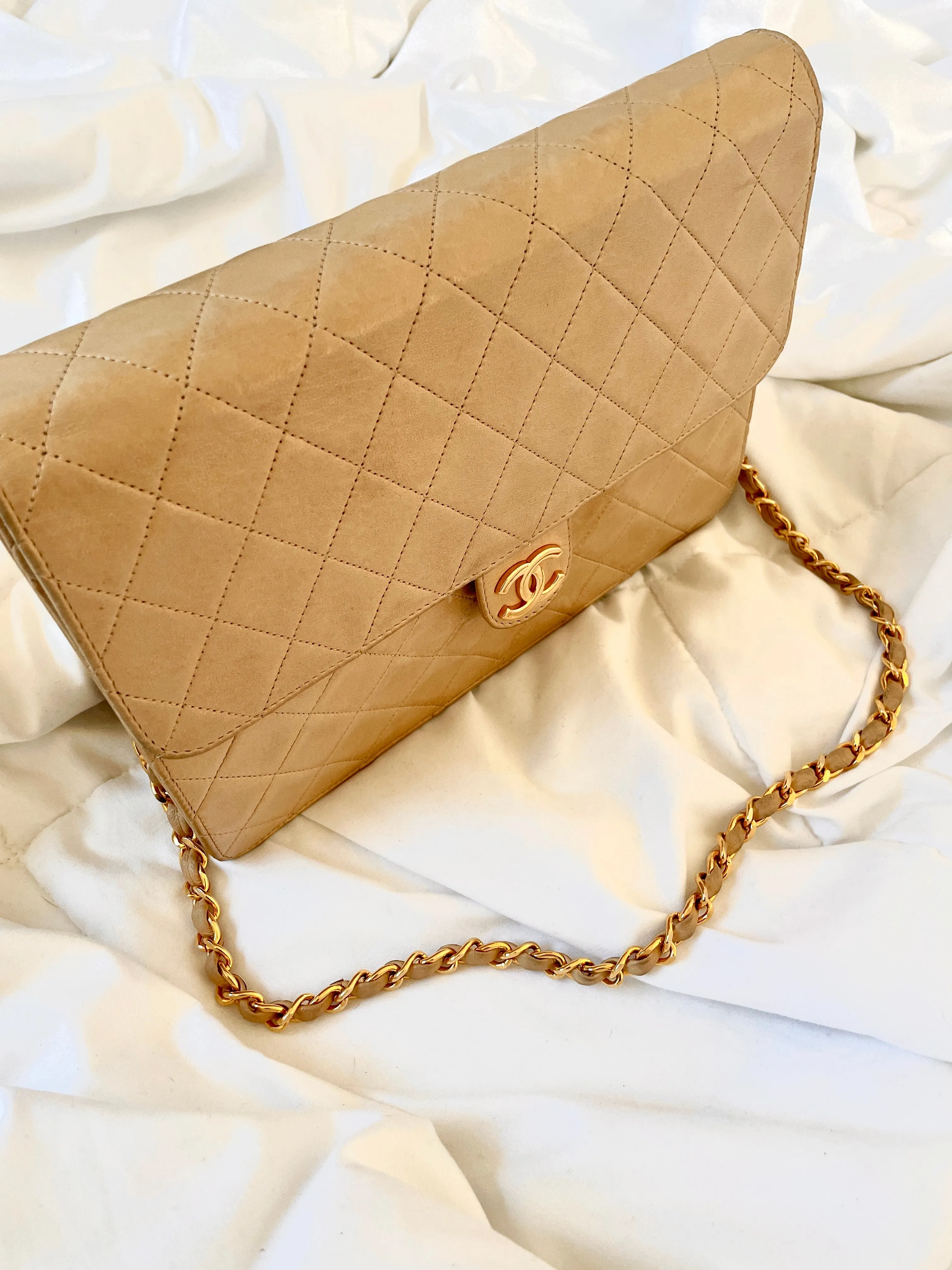 CL Lambskin Medium Half Flap Bag