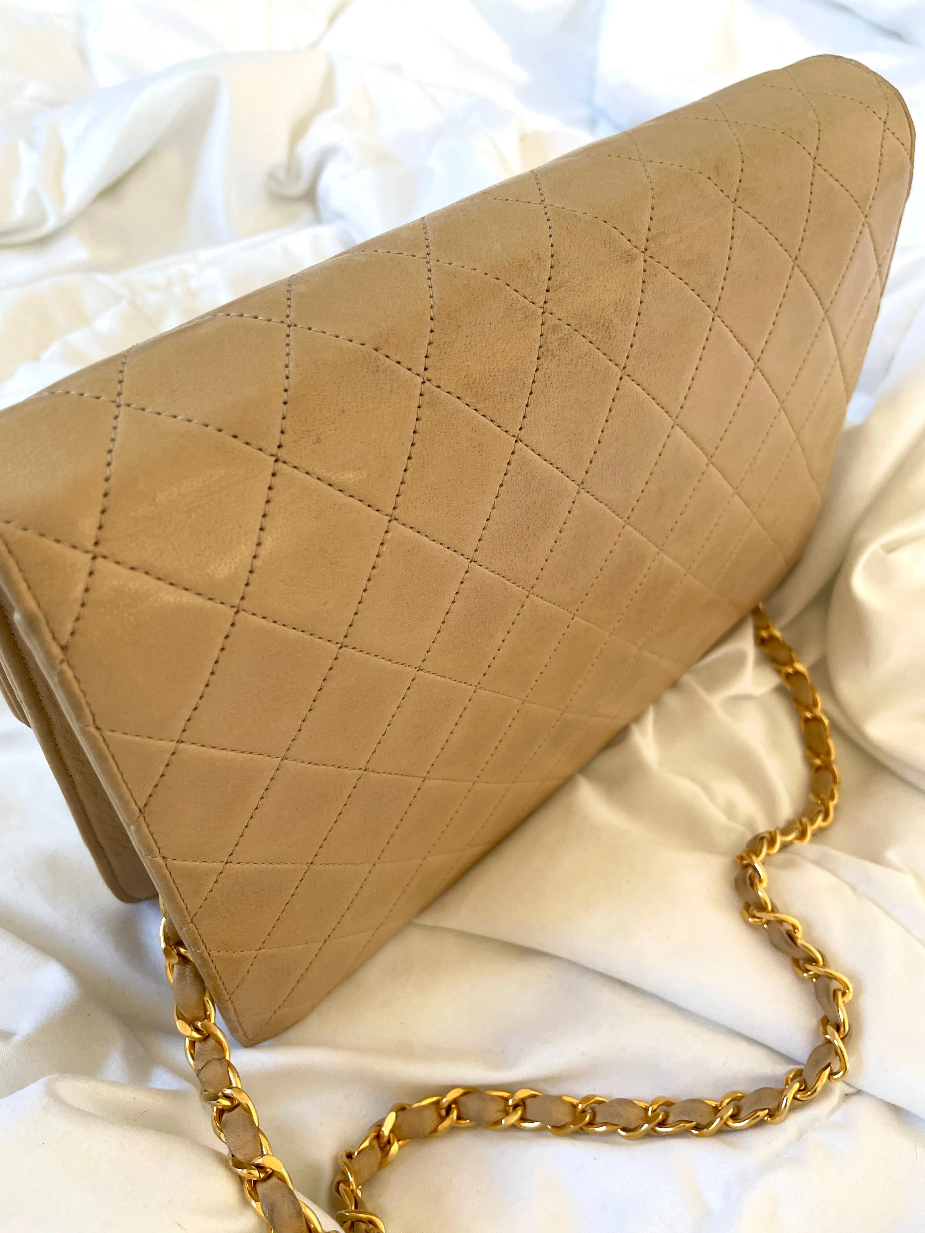 CL Lambskin Medium Half Flap Bag