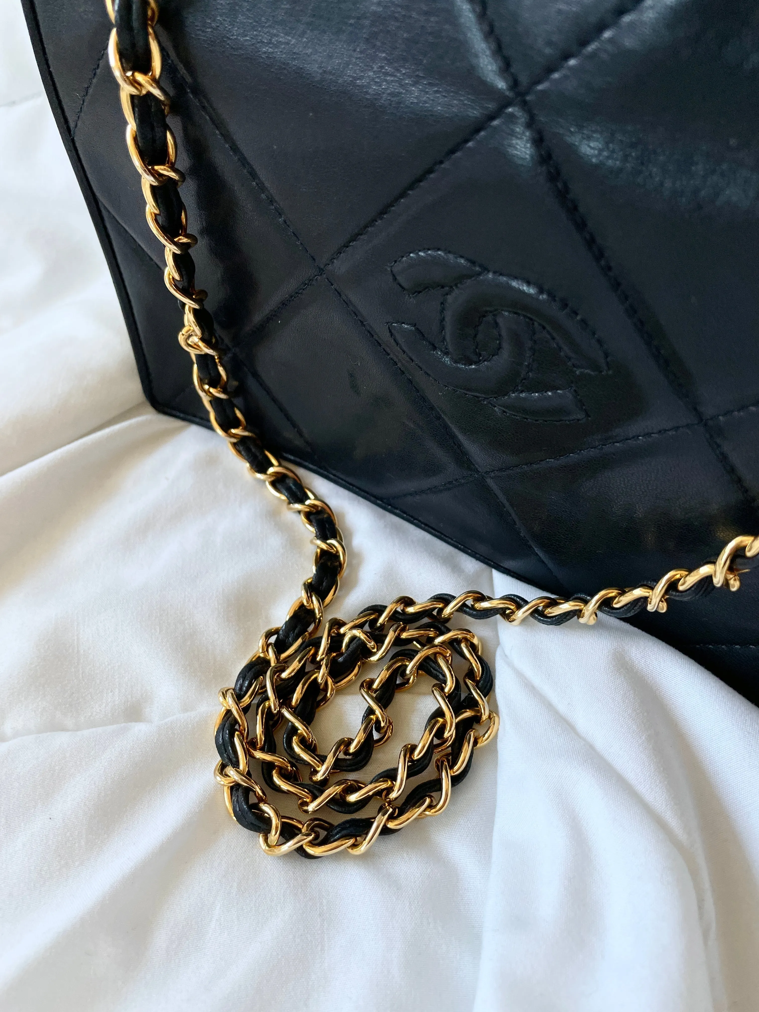 CL Vintage Lambskin Flap Bag