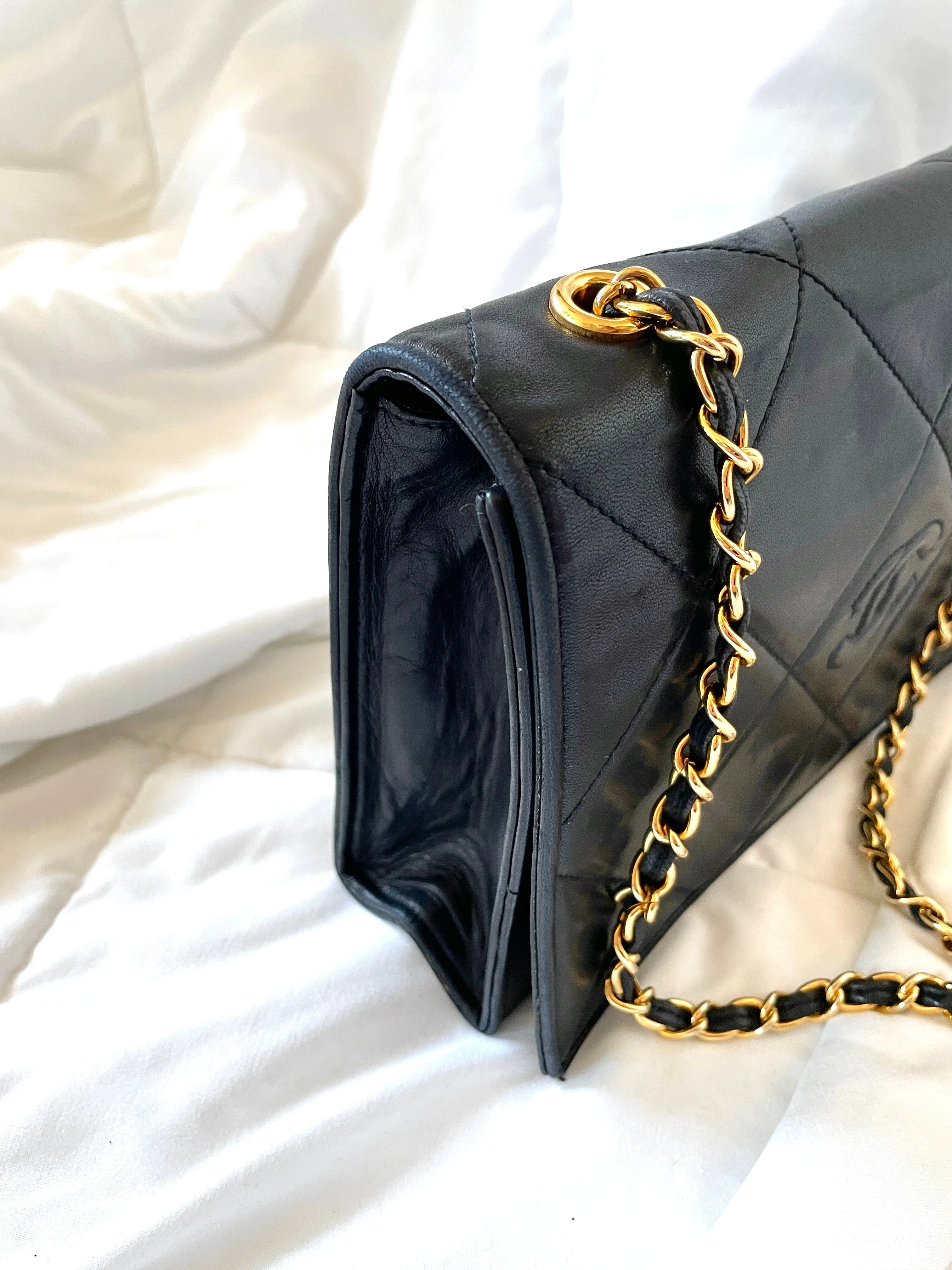 CL Vintage Lambskin Flap Bag