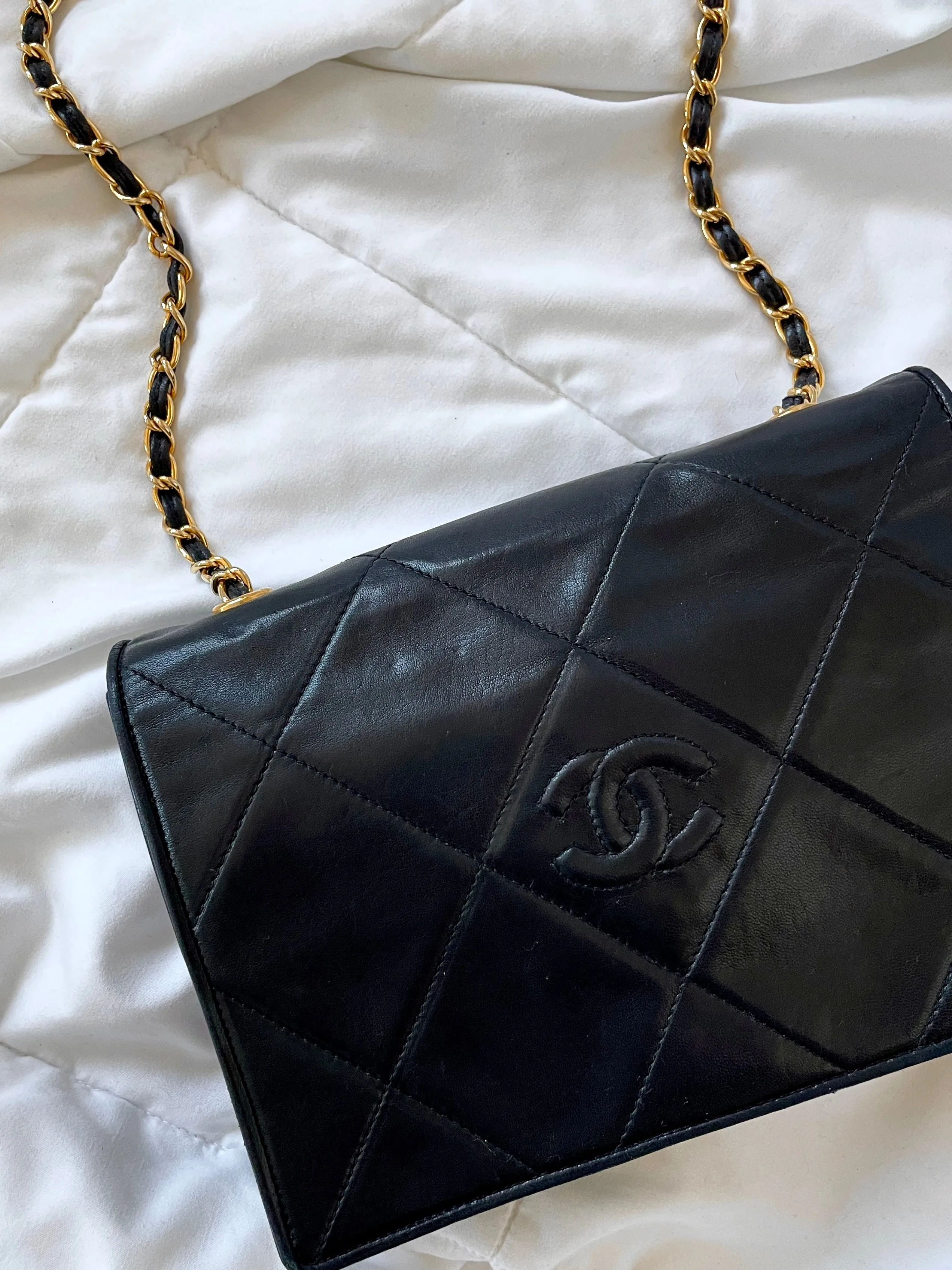 CL Vintage Lambskin Flap Bag