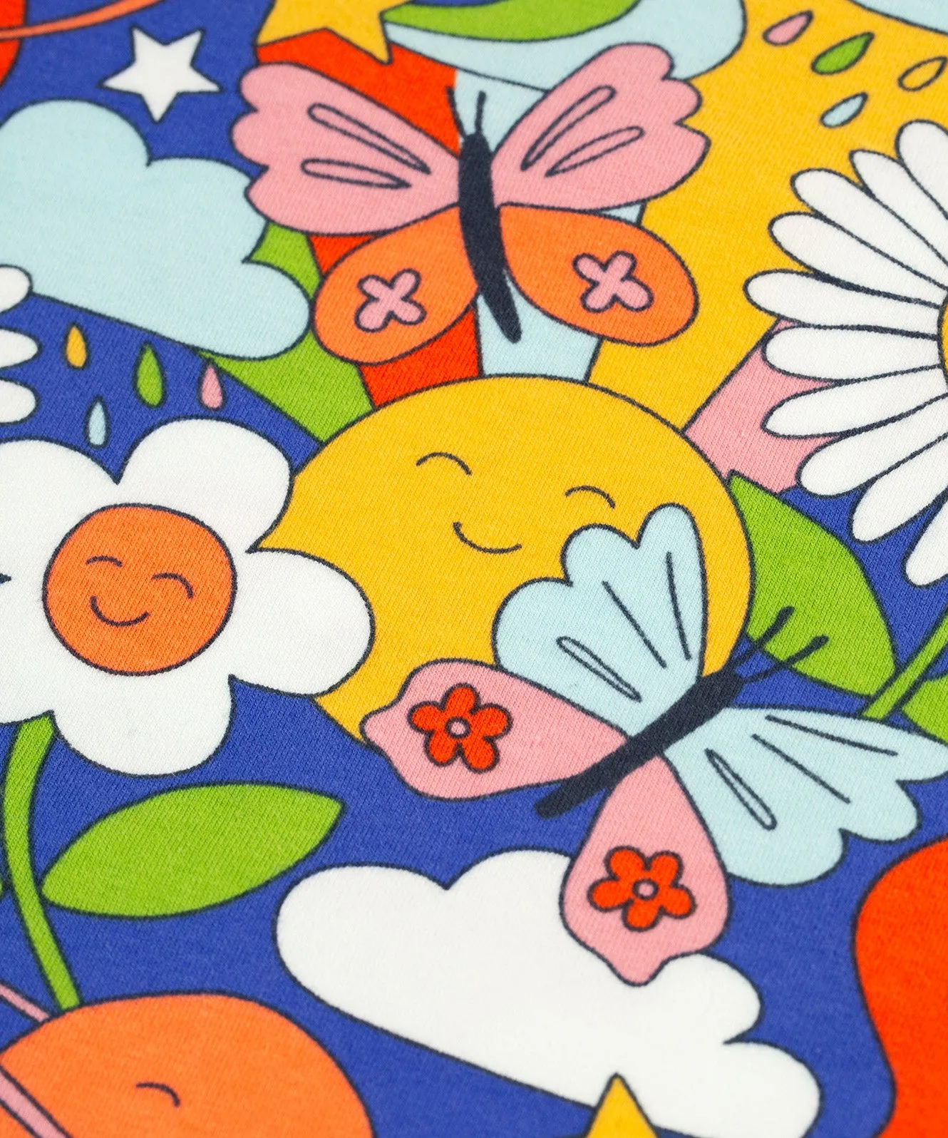 Frugi Bryher Top - Retro Happy