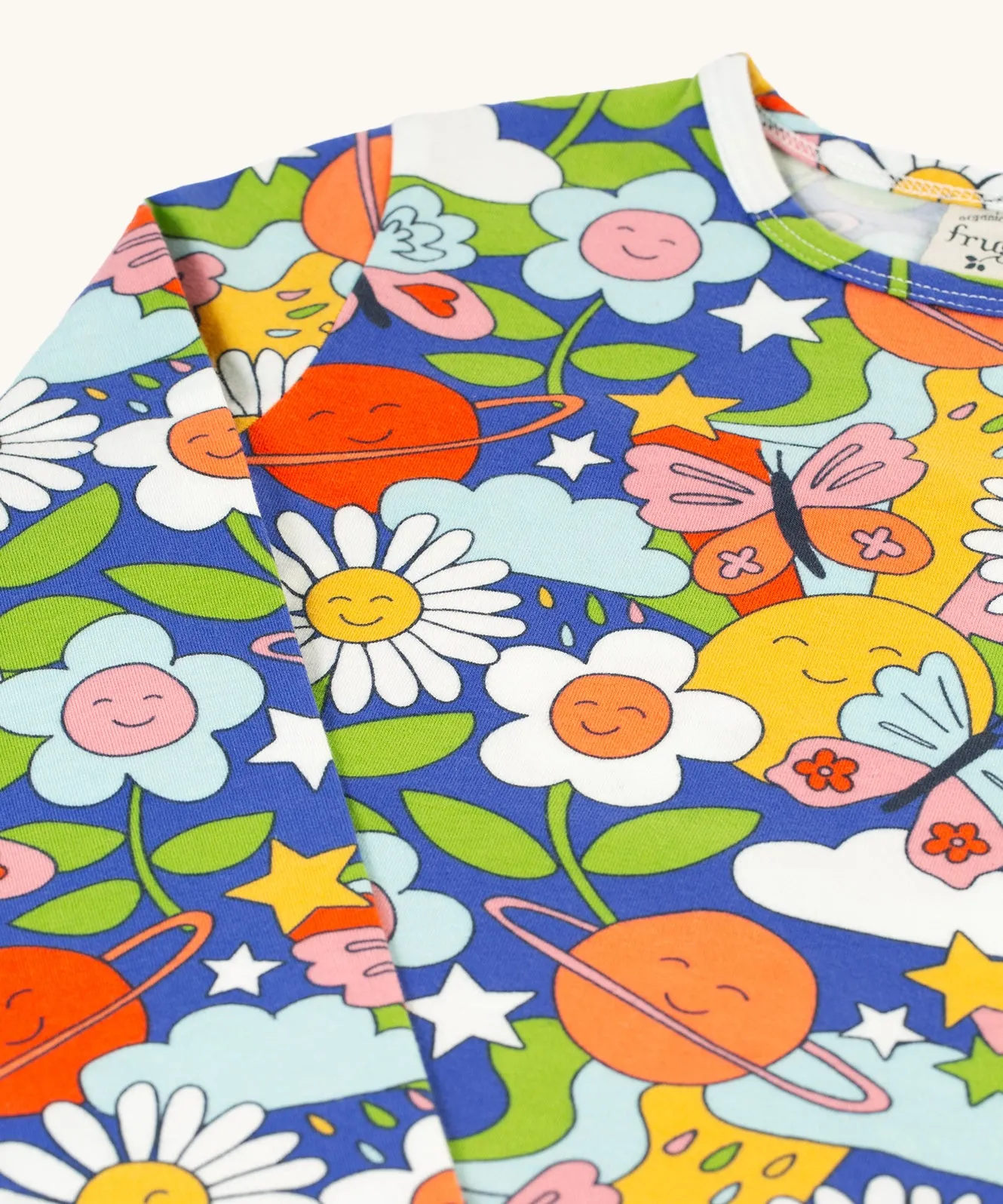 Frugi Bryher Top - Retro Happy
