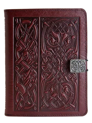 Leather Cover for Kindle e-Readers, Celtic Hounds