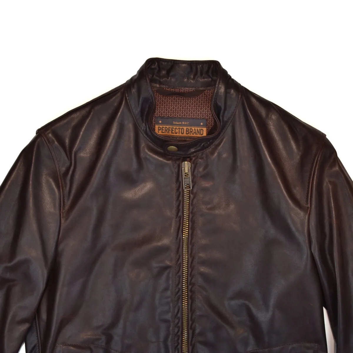 MISSION P571 UNLINED CAFE JACKET - BROWN