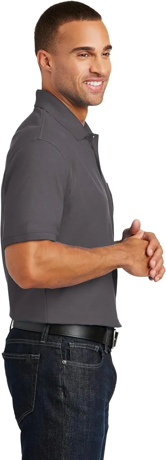 Port Authority Core Classic Pique Pocket Polo
