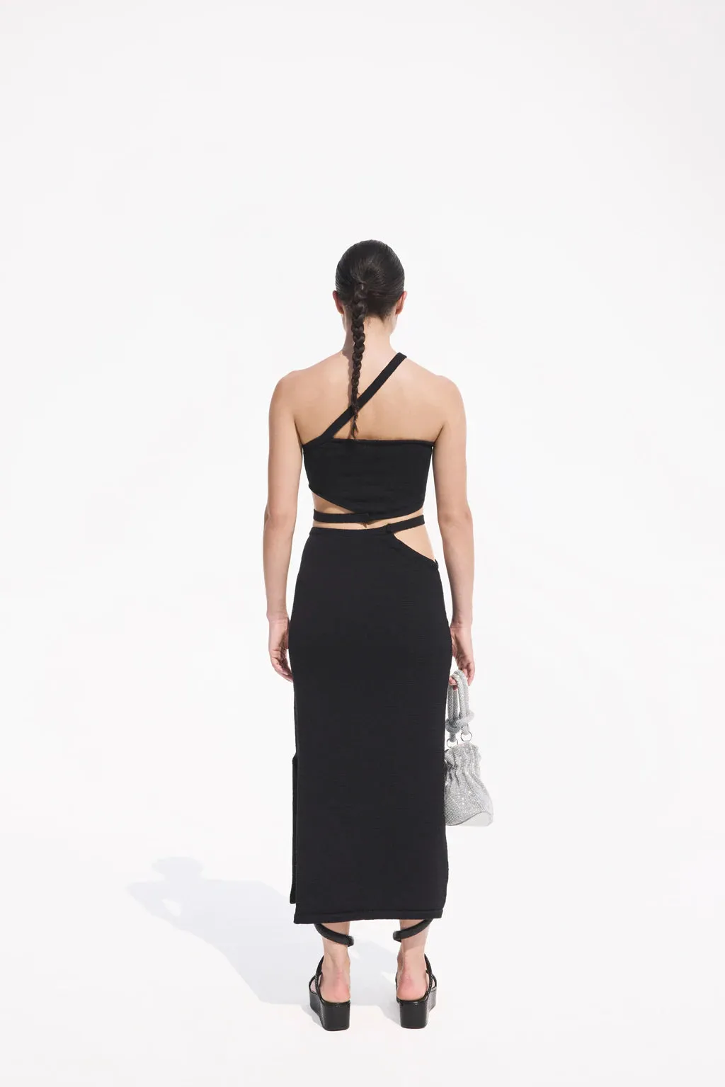 Samira Knit Skirt - Black