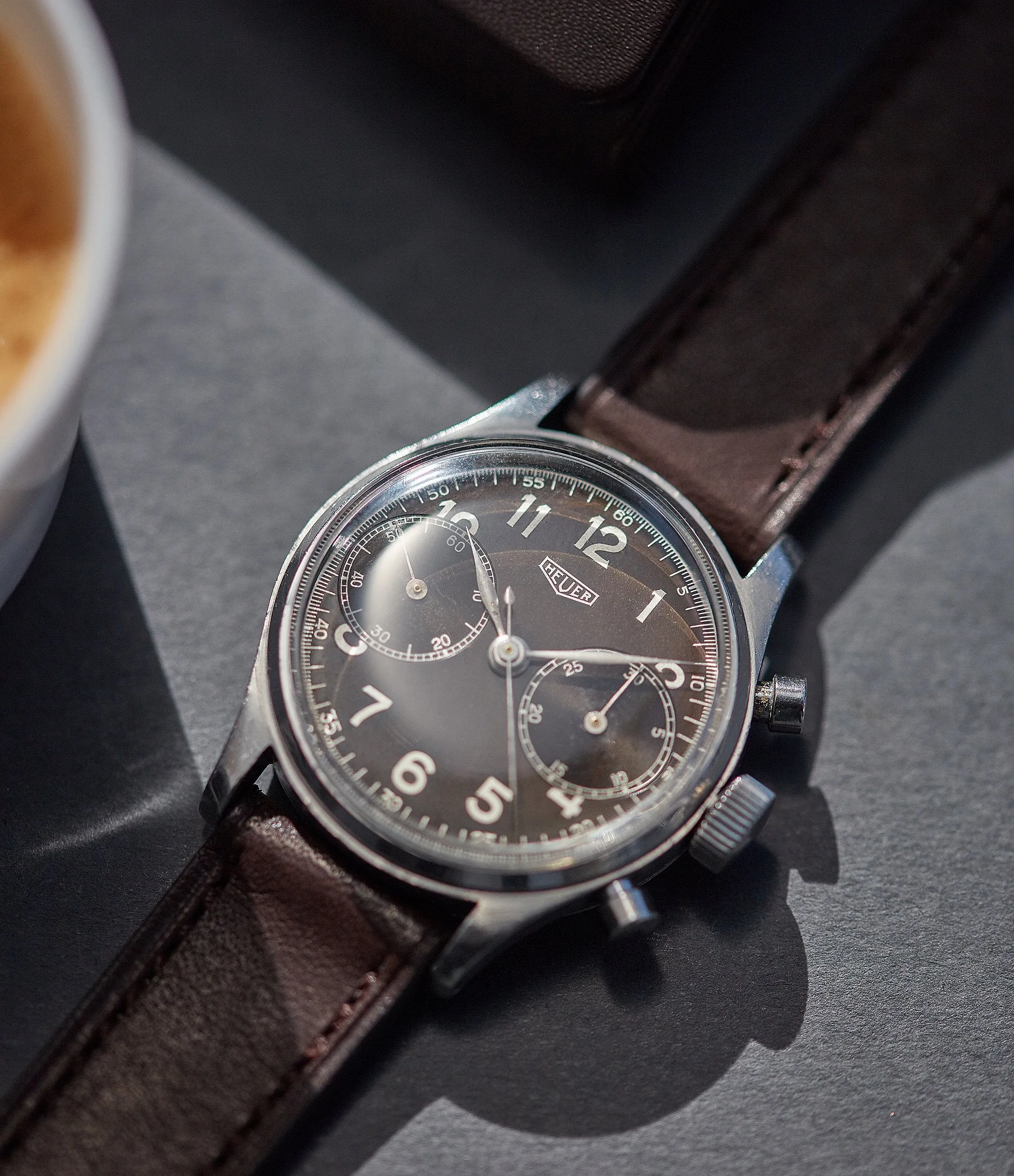 smooth leather strap