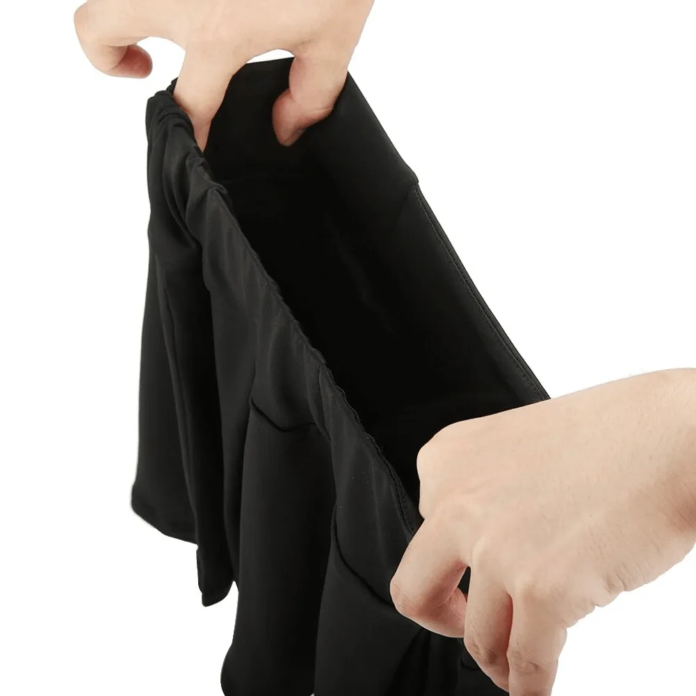 Sports High Waist Double Layer Short-Skirt / Sexy Elastic Mini Skirt - SF0121