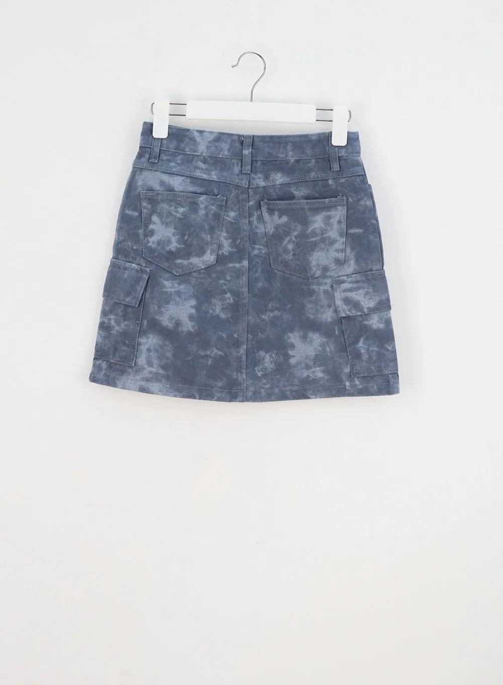 Tie Dye Mini Skirt BY316