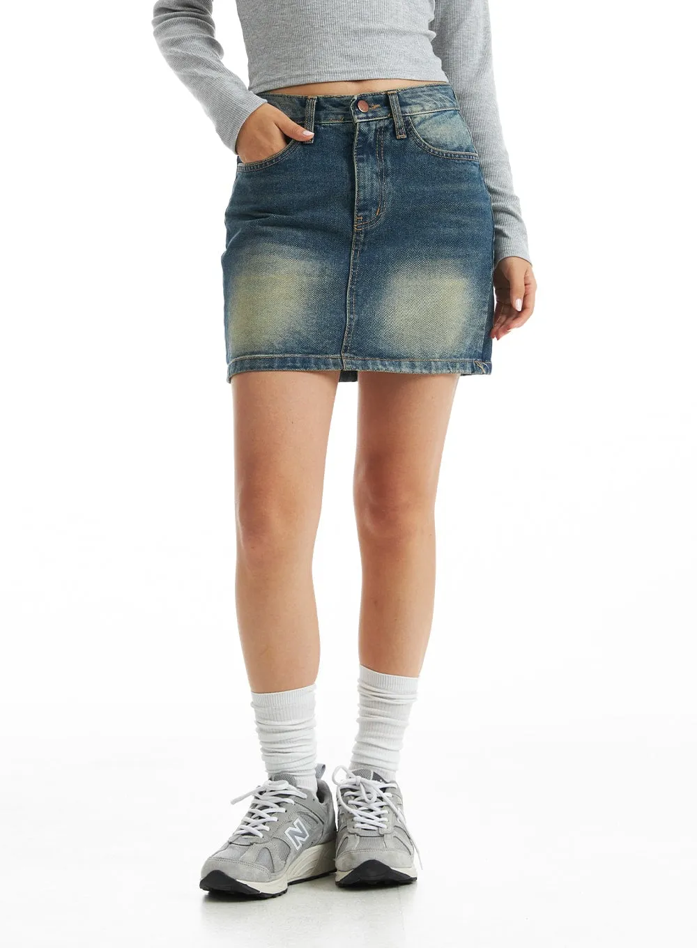Urban Blues Denim Mini Skirt CO318