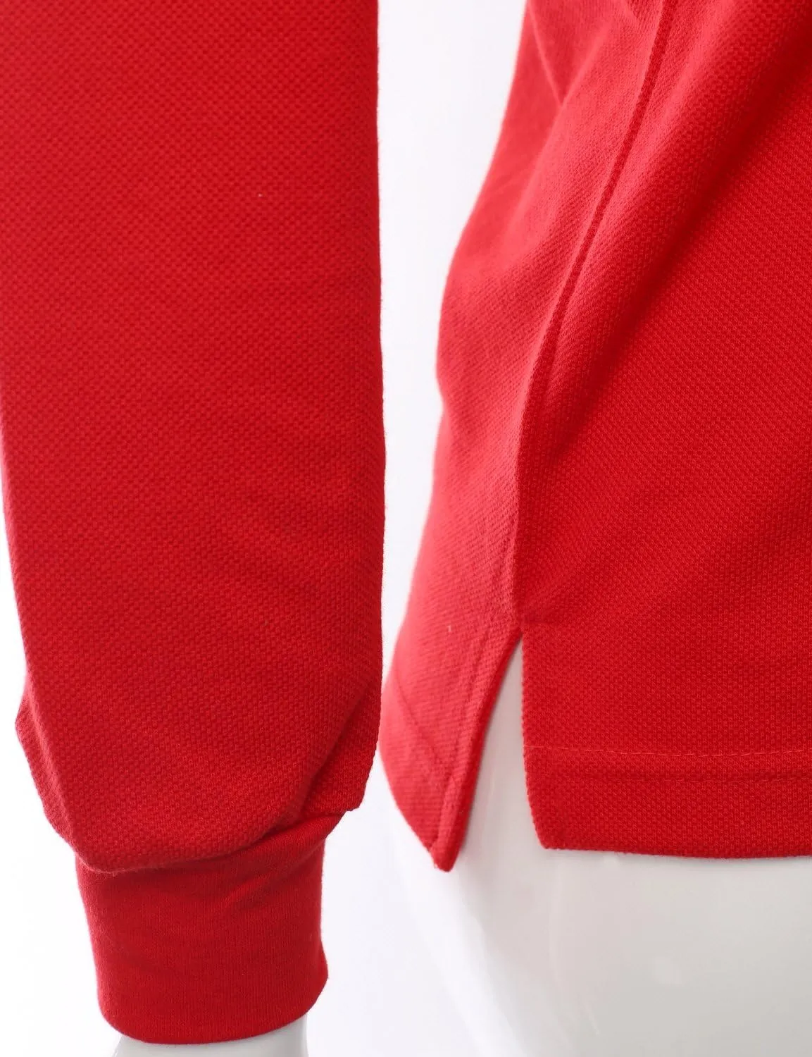 Women's Luxurious Solid Long Sleeves PK Polo Shirt